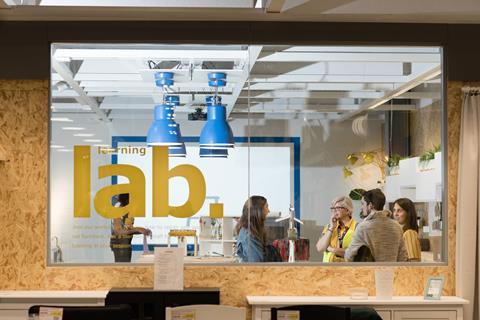 The learning lab at Ikea's Greenwich branch is the retailer's first